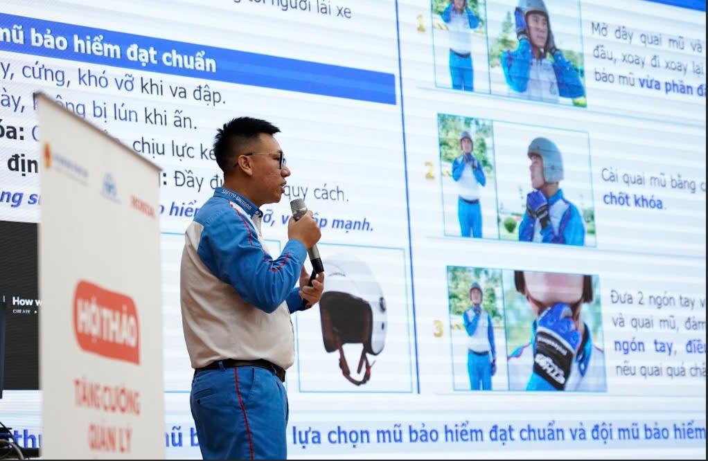 Honda Việt Nam tổ chức Hội thảo tăng cường vai trò quản lý, giáo dục ATGT trong các cơ sở giáo dục THPT