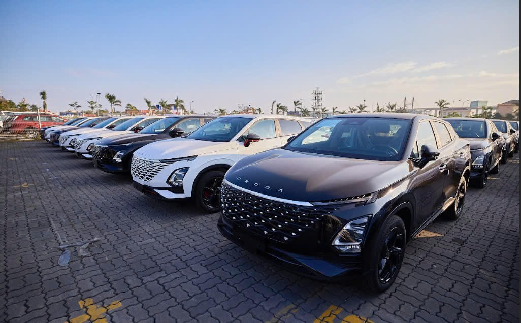 Những chiếc Omoda C5 đầu tiên đã về tới Việt Nam