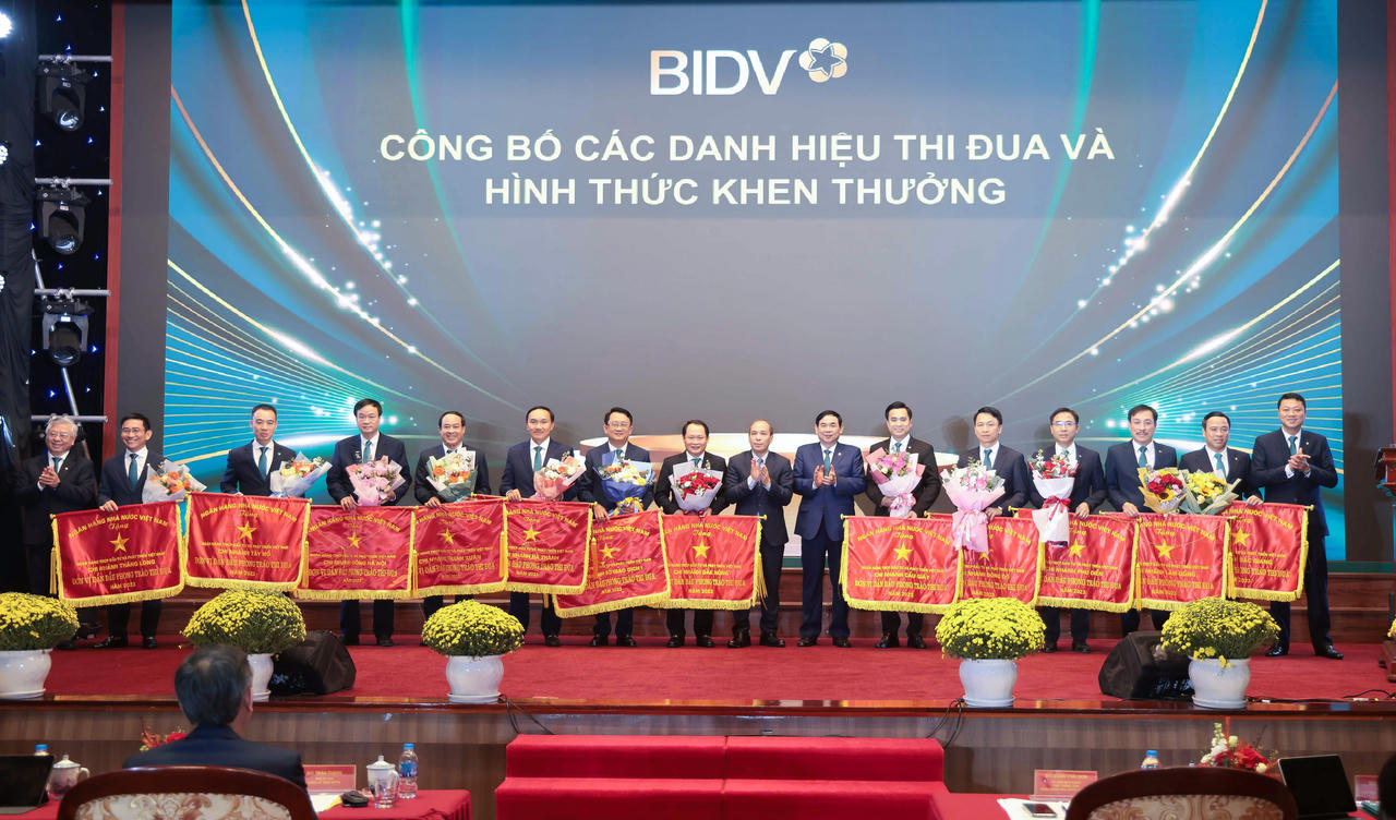 Năm 2024: Tổng tài sản của BIDV vượt 100 tỷ USD, lợi nhuận trước thuế hơn 1,1 tỷ USD