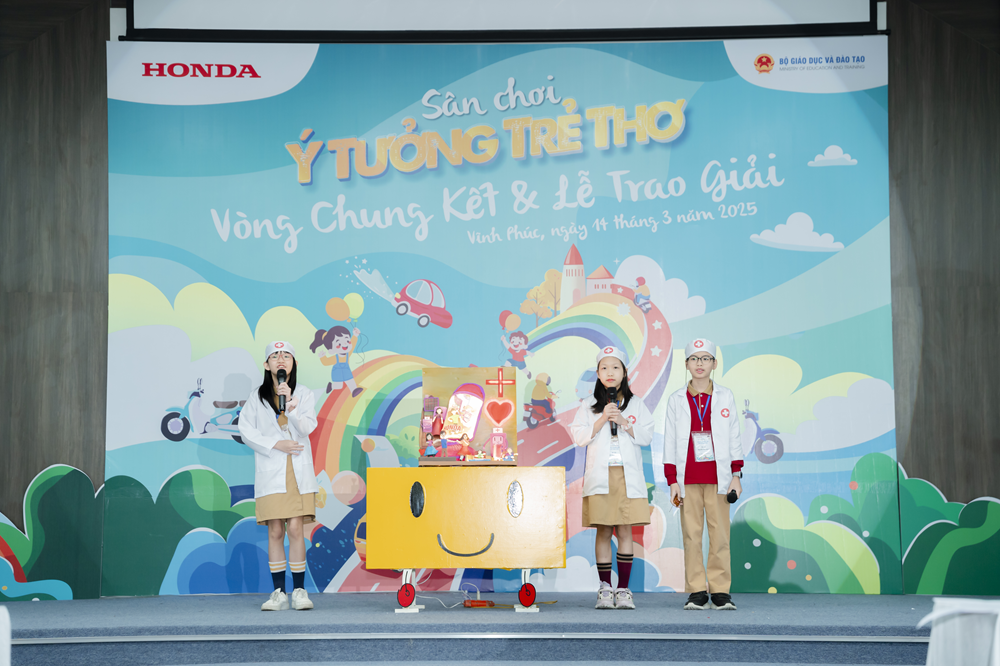 Honda Việt Nam vinh danh 30 ý tưởng xuất sắc tại sân chơi Ý tưởng trẻ thơ lần thứ 15