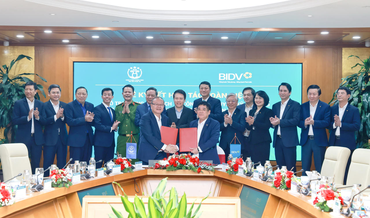 BIDV chung tay đưa dịch vụ công trực tuyến đến gần hơn với người dân, doanh nghiệp