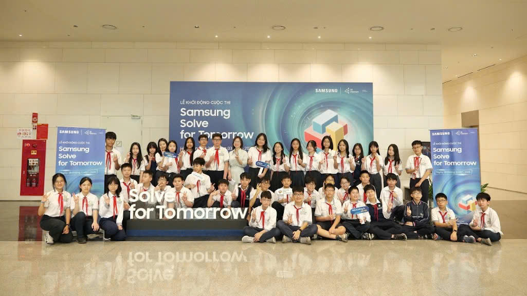Samsung chính thức khởi động Cuộc thi Samsung Solve for Tomorrow 2025