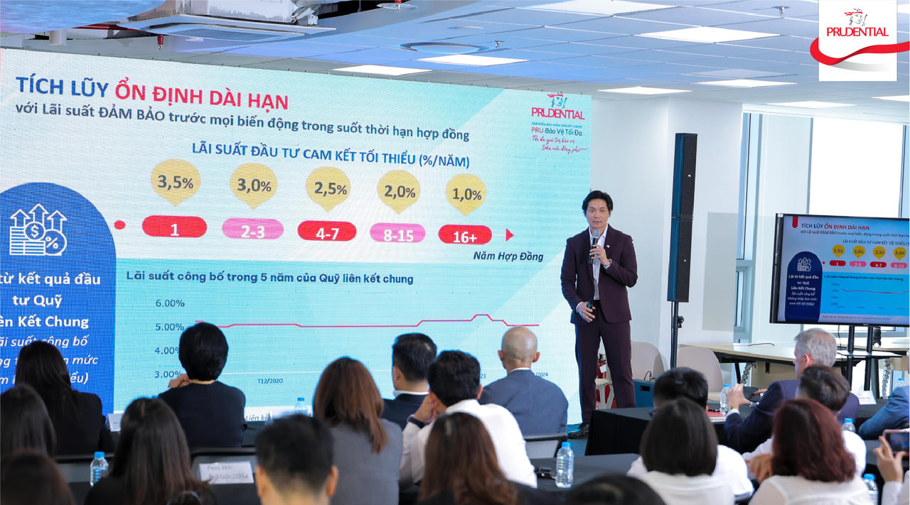 Prudential ra mắt sản phẩm bảo hiểm liên kết chung mới bảo vệ tối đa quyền lợi khách hàng