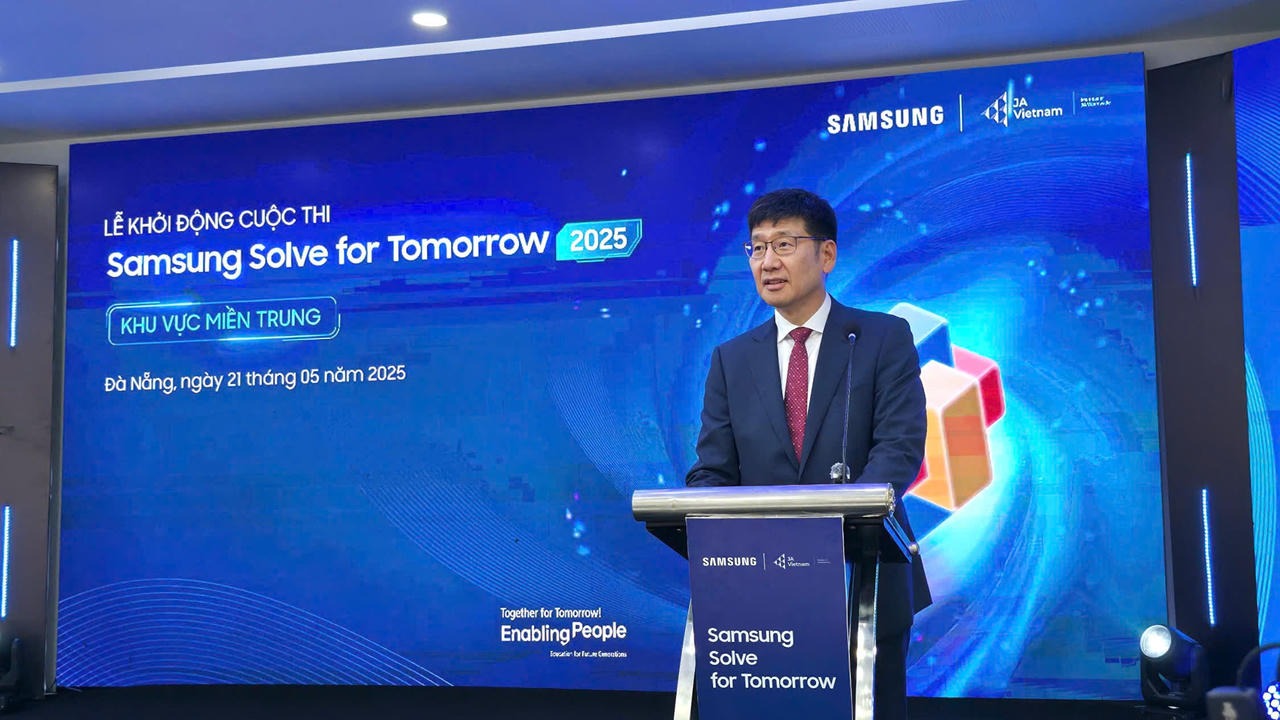Samsung khởi động Cuộc thi Solve for Tomorrow 2025 tại Khu vực miền Trung