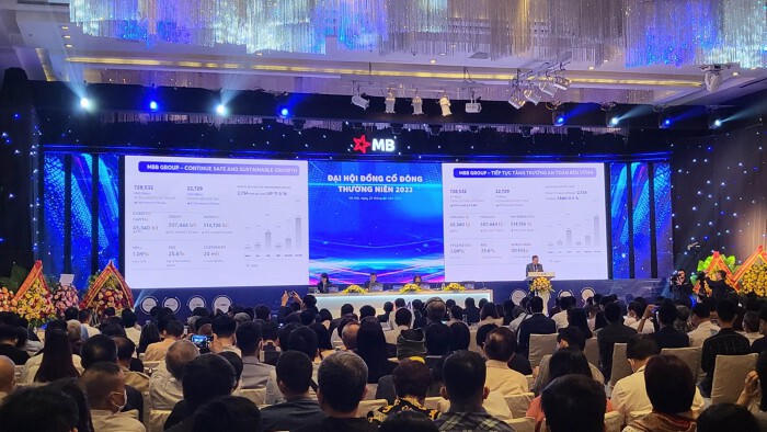 ĐHĐCĐ MB: Cho vay BĐS chiếm 7,8% tổng dư nợ, chưa có áp lực nợ xấu với nhóm Novaland, Hưng Thịnh và Trung Nam trong năm 2023