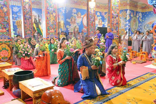 Đại Bảo tháp Mandala Tây Thiên hân hoan đón mừng Phật đản Vesak 2025