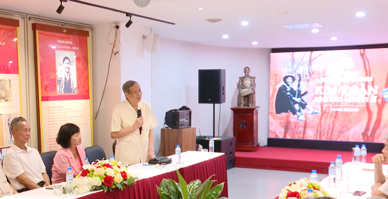 Ra mắt phim tài liệu "Kim Toàn - nhà báo, chiến sĩ"