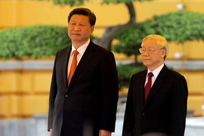 Toàn cảnh Lễ đón trọng thể Chủ tịch Trung Quốc Tập Cận Bình