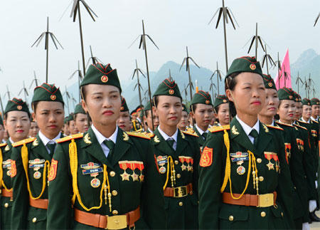 Hình ảnh ấn tượng về sự lớn mạnh của Quân đội Việt Nam