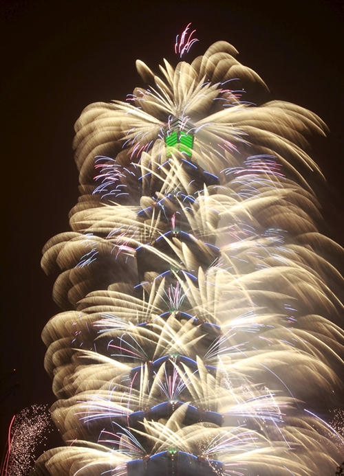 Ấn tượng những màn pháo hoa mừng năm 2016 khắp thế giới
