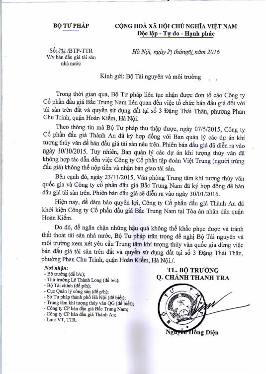 Bộ Tư pháp cảnh báo nguy cơ thất thoát tài sản nhà nước