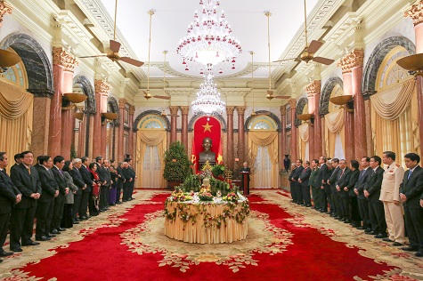 Tổng Bí thư gửi lời cảm ơn và chúc Tết đồng bào, chiến sỹ