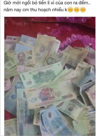 Đua nhau khoe lì xì của con rồi tính lỗ lãi