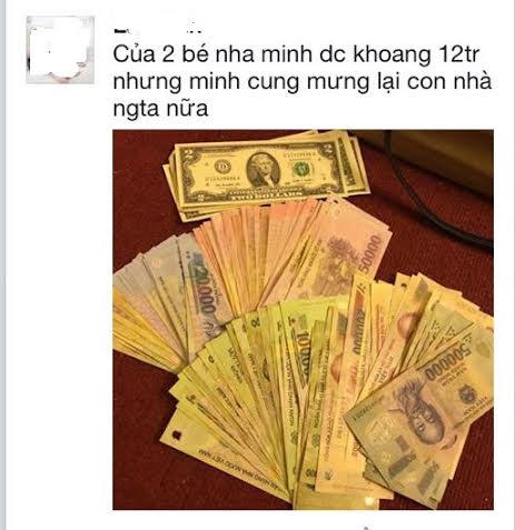 Đua nhau khoe lì xì của con rồi tính lỗ lãi