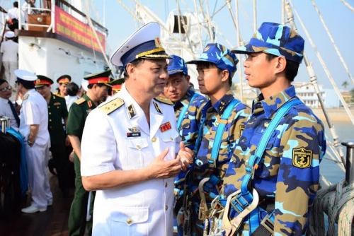 Cận cảnh tàu buồm hiện đại bậc nhất thế giới của hải quân Việt 