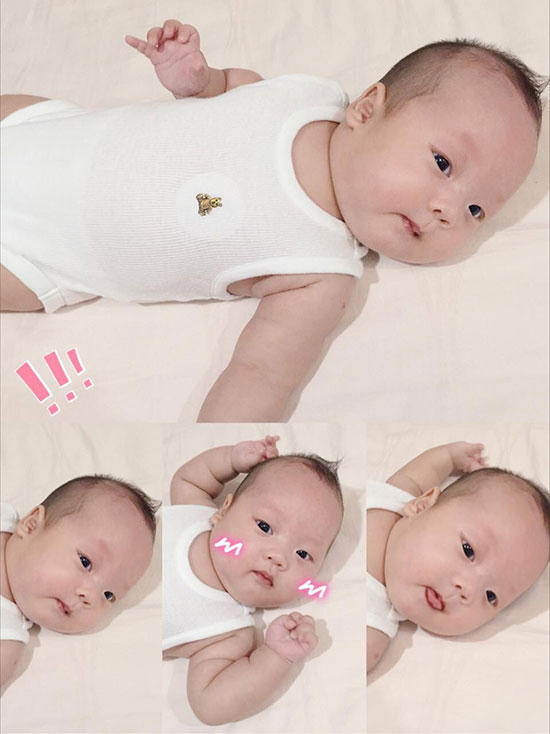 Ly 'Kute' bất ngờ khóa hết ảnh con trai trên Facebook