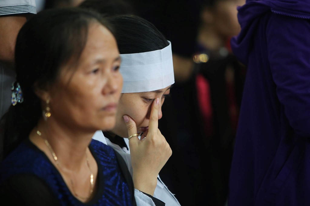 Xúc động cảnh tiễn biệt 3 phi công hy sinh ở Vũng Tàu