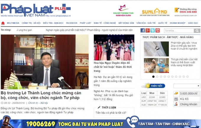 Chúc mừng Phapluatplus.vn tròn 1 tuổi