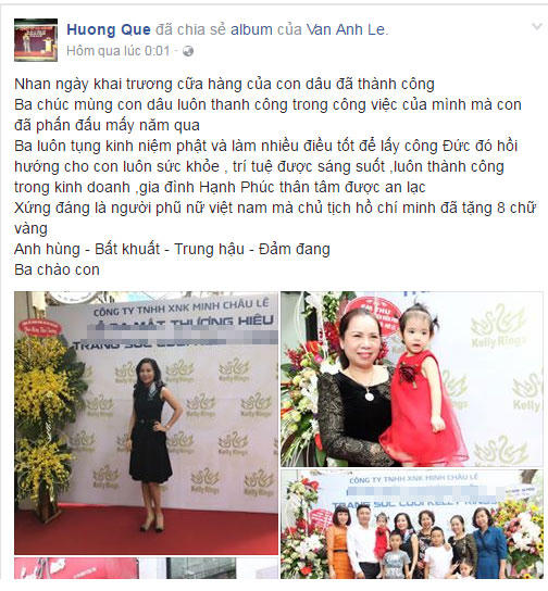 Bố Chu Đăng Khoa lên tiếng, xóa tan tin đồn xích mích với con dâu