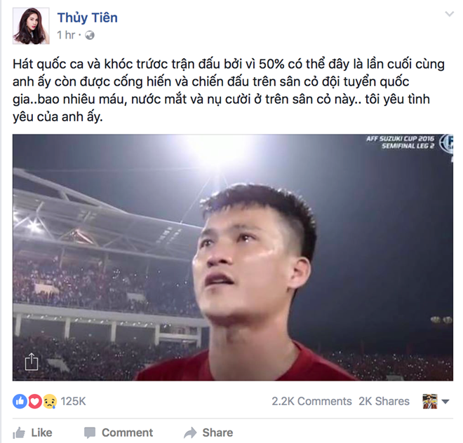 Công Vinh tuyên bố giã từ bóng đá, Thủy Tiên bày tỏ tình yêu với chồng