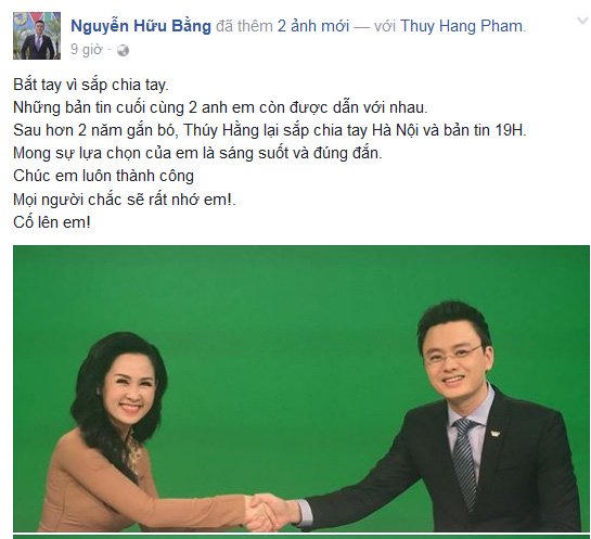 Nữ BTV giọng miền Nam sắp chia tay Thời sự 19h của VTV