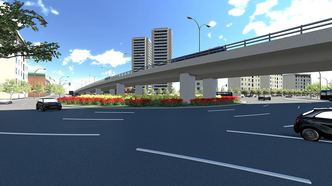 Thi công cầu vượt vĩnh cửu Nguyễn Bỉnh Khiêm - Đình Vũ trong 6 tháng