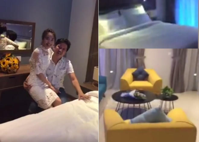 Trường Giang - Nhã Phương lộ ảnh tình tứ ở chốn riêng tư