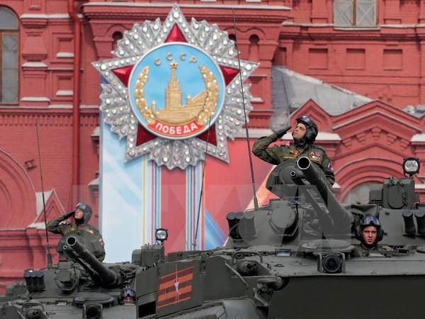 Nước Nga tưng bừng kỷ niệm 72 năm Ngày Chiến thắng vĩ đại