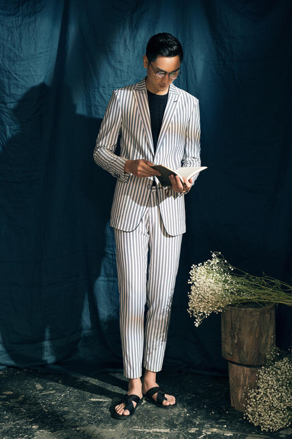 Trang phục linen tôn nét thanh lịch cho nam giới