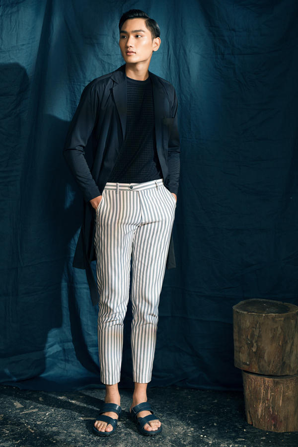 Trang phục linen tôn nét thanh lịch cho nam giới