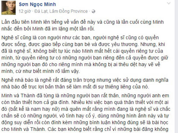 'Sao' mất bạn thân vì tin đồn 