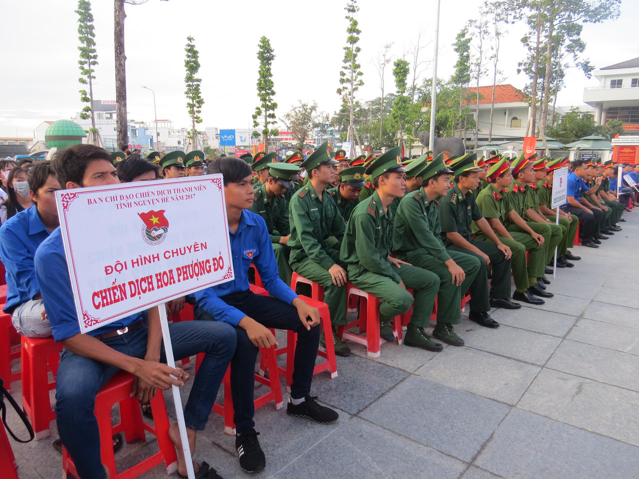 Thanh niên Sóc Trăng xuất quân Chiến dịch tình nguyện hè