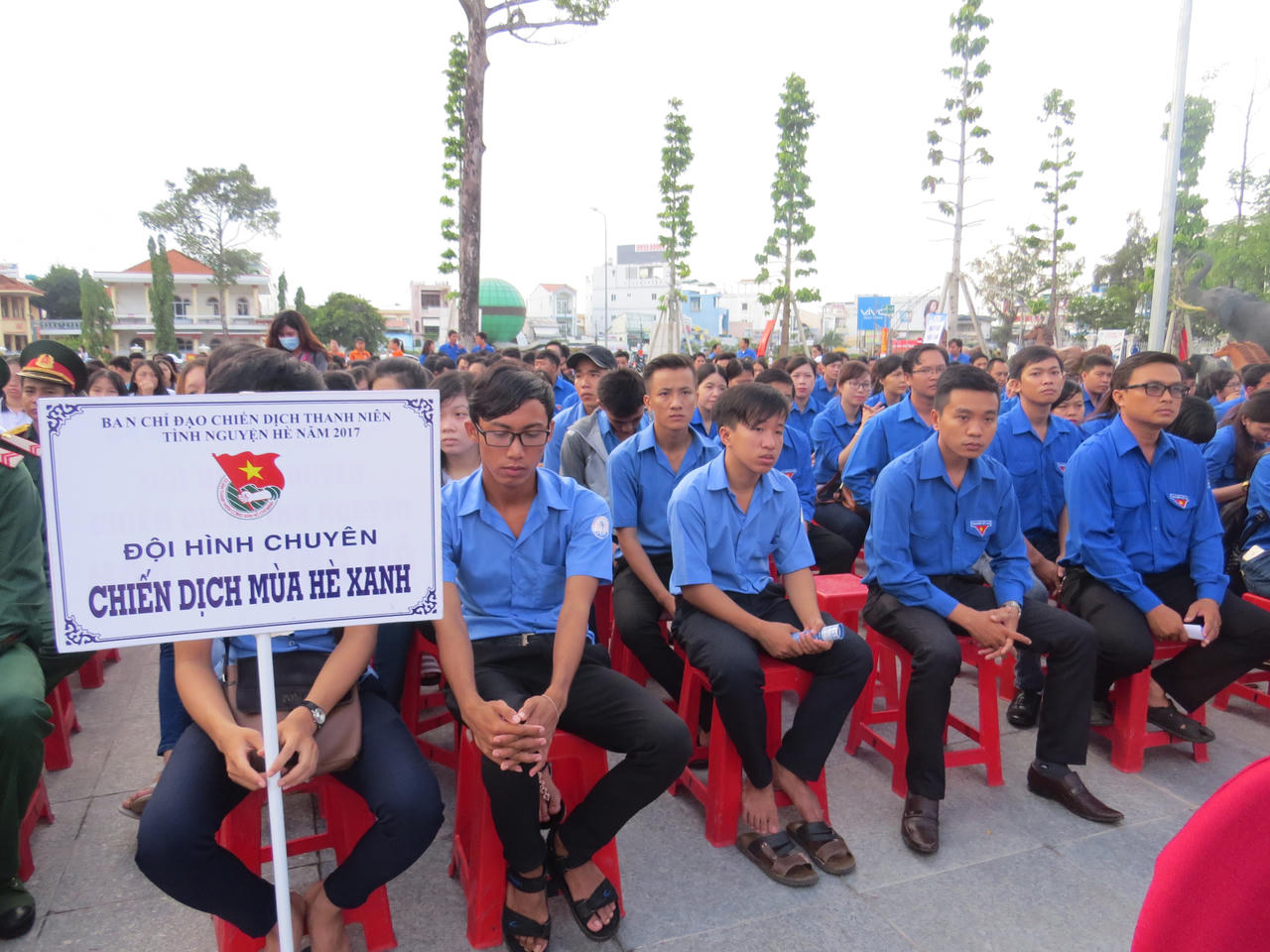 Thanh niên Sóc Trăng xuất quân Chiến dịch tình nguyện hè