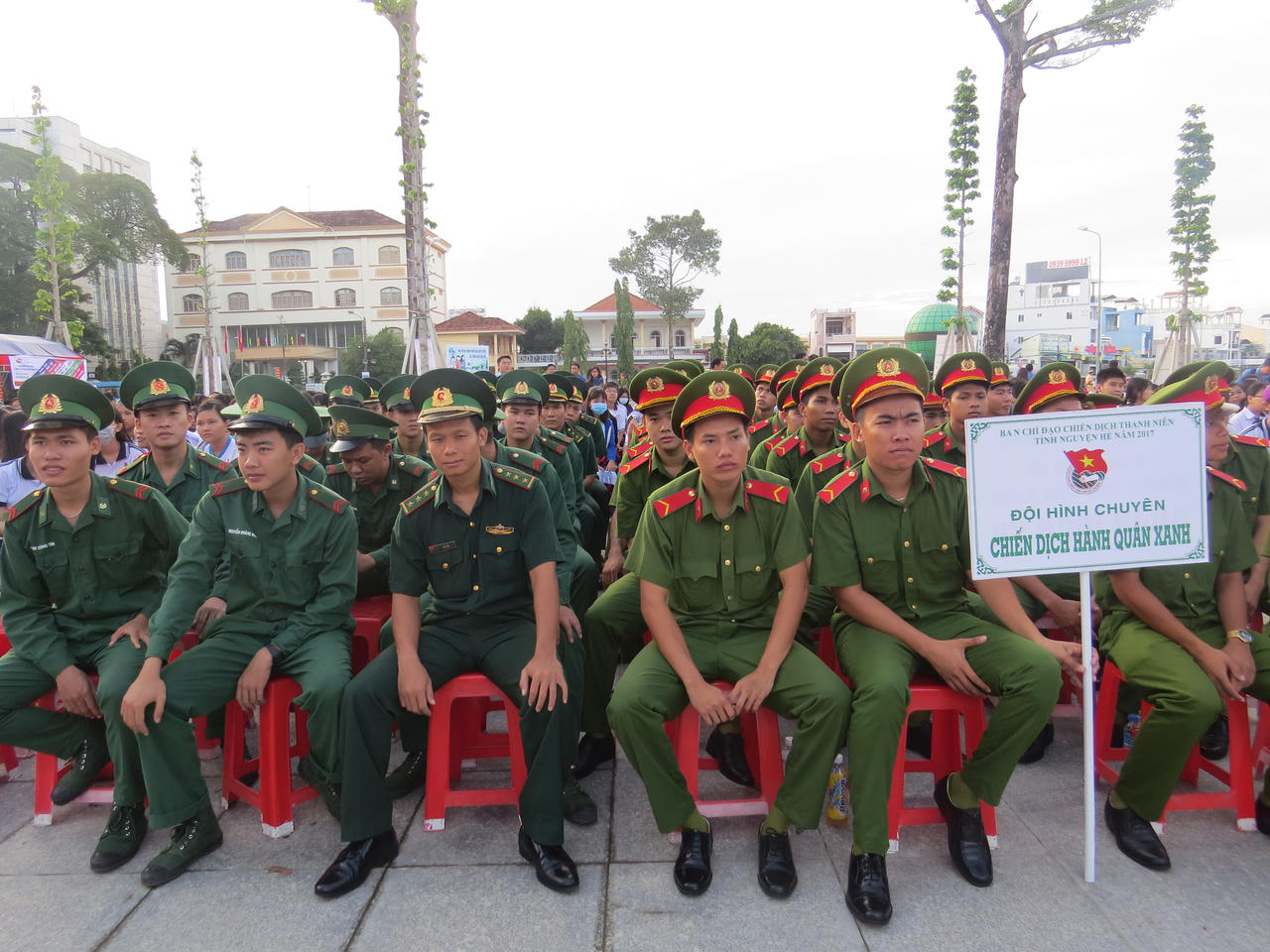 Thanh niên Sóc Trăng xuất quân Chiến dịch tình nguyện hè