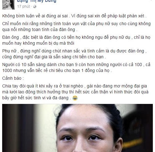 Midu bất ngờ chia sẻ về việc 'chia tay đòi quà' với 'đại gia'