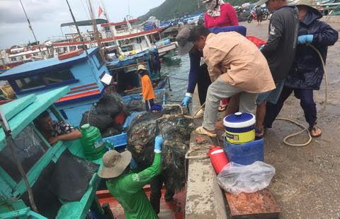 Nghề 'lạ' trên đảo Nam Du thơ mộng