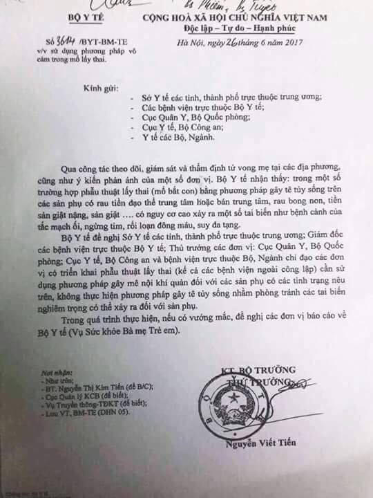 Lợi ích của gây tê tuỷ sống khi mổ lấy thai