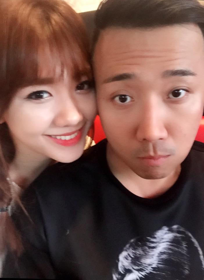 Trấn Thành động viên Hari Won giữa ồn ào 'vạ miệng'