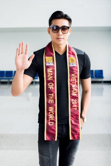 Siêu mẫu Nguyễn Hữu Long tham dự Siêu mẫu nam thế giới 2017