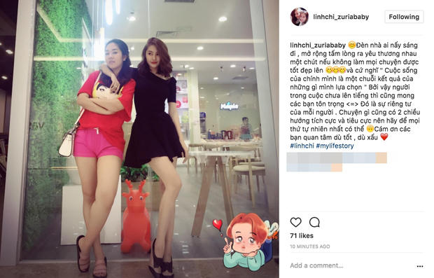 Linh Chi và Lâm Vinh Hải 'lên tiếng' trước tin đồn chia tay