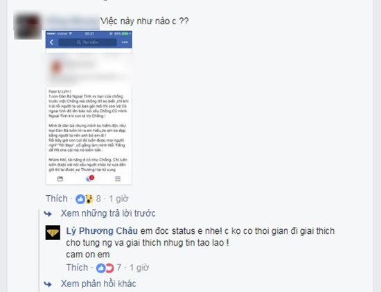 Vợ cũ Lâm Vinh Hải bị tố ngoại tình với bạn thân của chồng