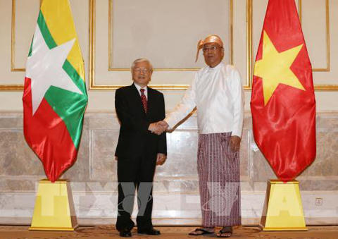 Tuyên bố chung về quan hệ Đối tác Hợp tác Toàn diện Việt Nam - Myanmar