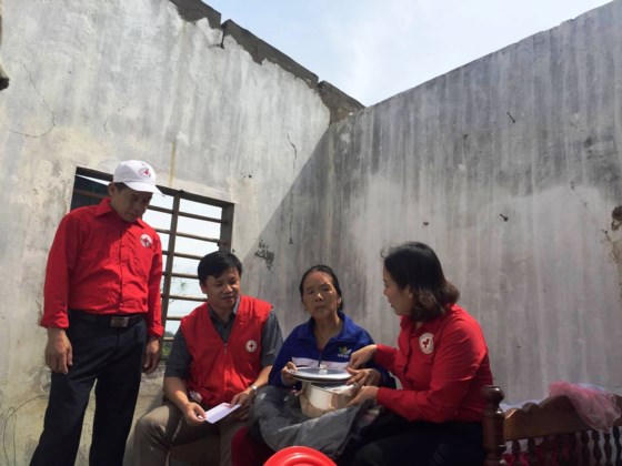 Hội Chữ Thập đỏ Việt Nam kêu gọi ủng hộ đồng bào miền Trung