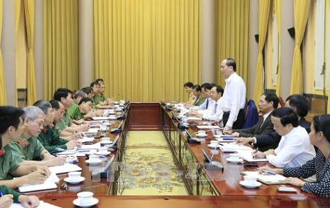 Chủ tịch nước: 'Không để xảy ra sai sót dù nhỏ nhất trong dịp Tuần lễ Cấp cao APEC 2017'