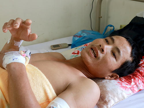 Những người thoát chết gang tấc trong bão Damrey