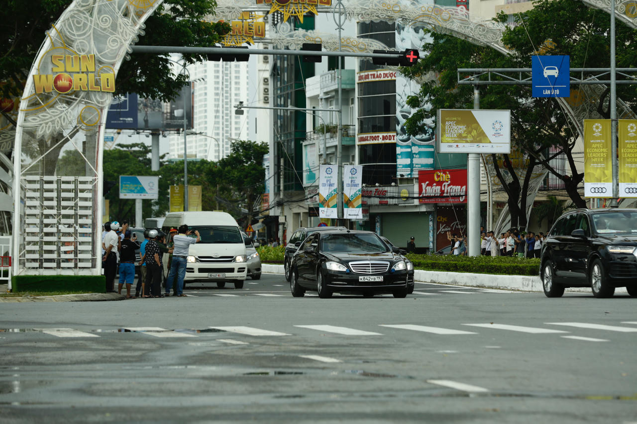 Tổng thống Putin tới Đà Nẵng