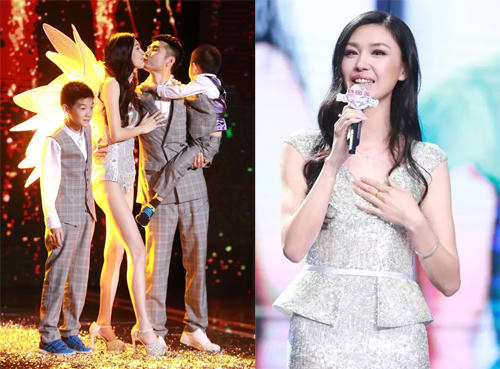 Vương Lôi Lôi trong chương trình Mamma Mia bản Trung Quốc.