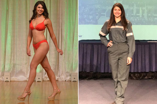 Á hậu quyết làm công nhân quét đường để nối nghiệp bố