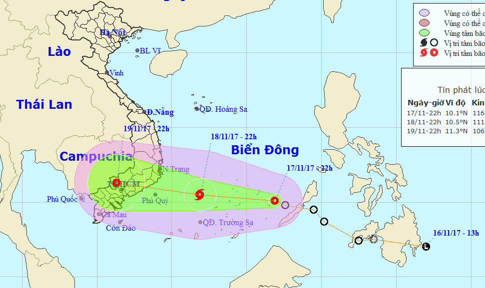 Chủ nhật này Hà Nội chuyển rét, TP HCM áp thấp nhiệt đới đổ bộ