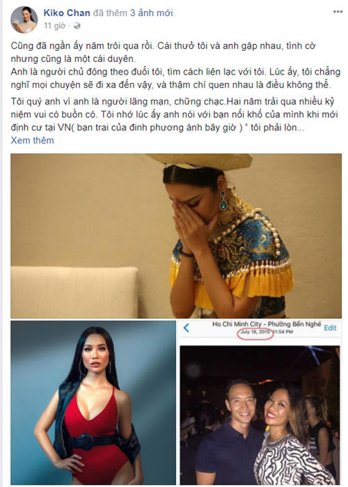 Á hậu Kiko Chan tiết lộ từ bỏ công việc tiếp viên hàng không lương khủng vì yêu Kim Lý